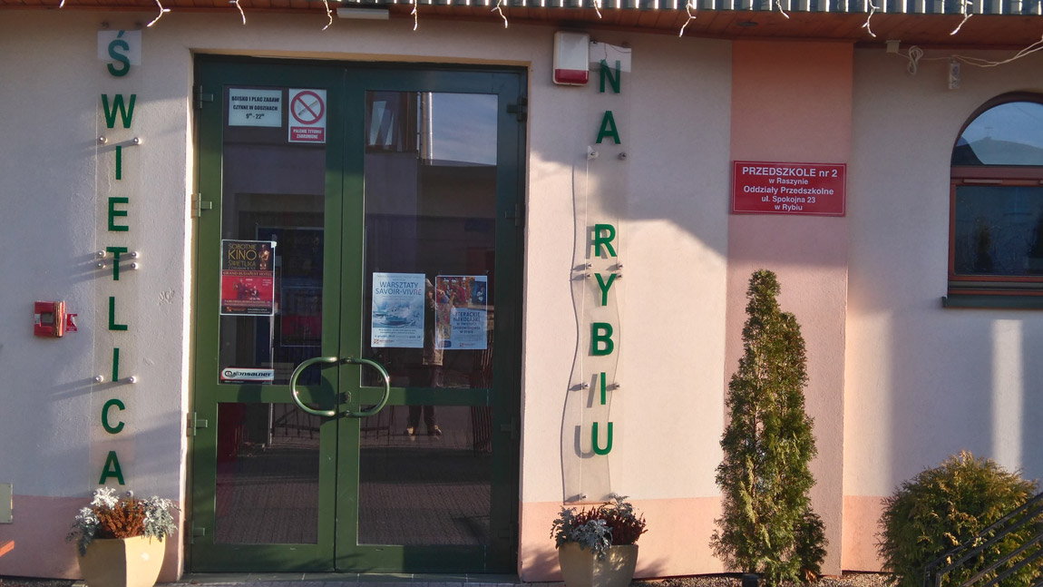 Pracownia TBA - Świetlica w Raszynie