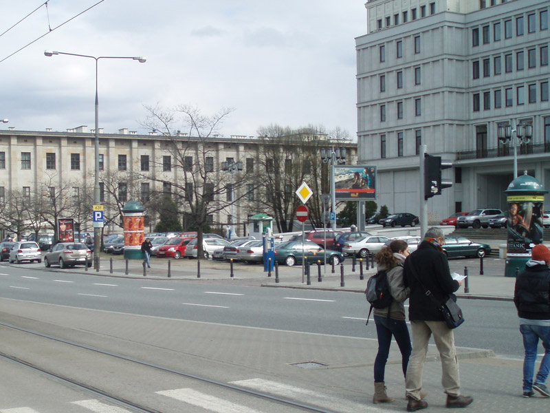 Pracownia TBA - Wyjście ewakuacyjne na Al. Jerozolimskie